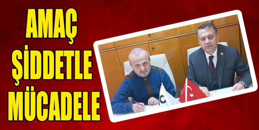 AMAÇ ŞİDDETLE MÜCADELE