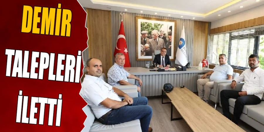 DEMİR’DEN BÖCEK’E ZİYARET