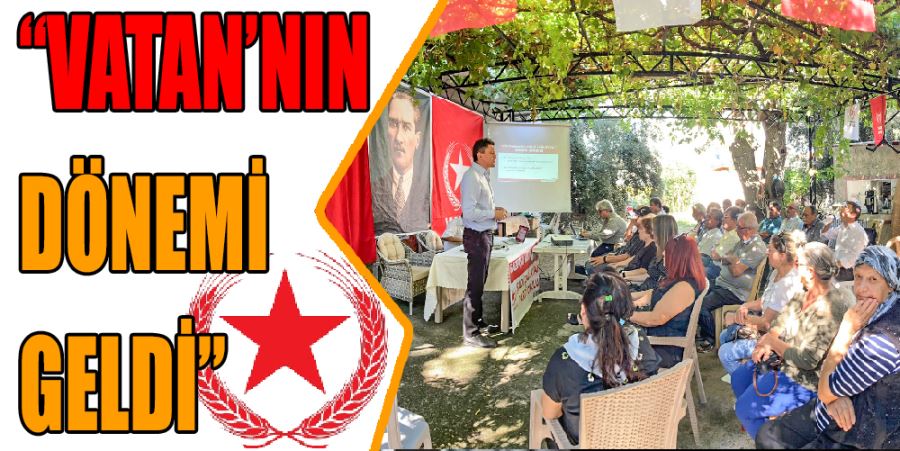 “VATAN PARTİSİ’NİN DÖNEMİ GELDİ”