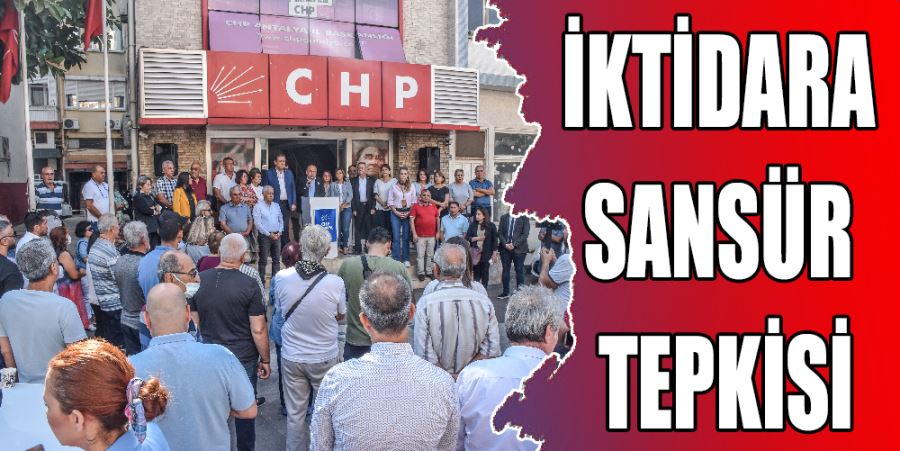 İKTİDARA SANSÜR TEPKİSİ