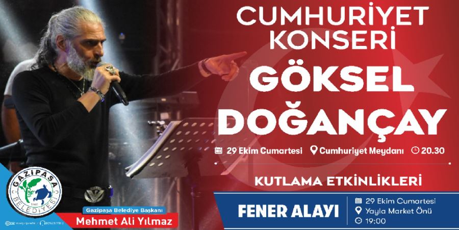 CUMHURİYET COŞKUYLA KUTLANACAK