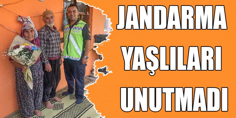 JANDARMA YAŞLILARI UNUTMADI