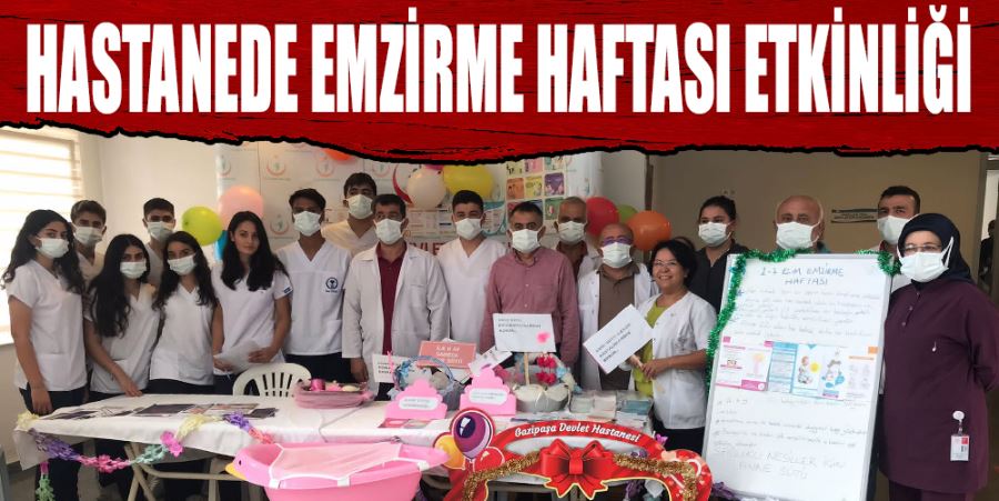 HASTANEDE EMZİRME HAFTASI ETKİNLİĞİ