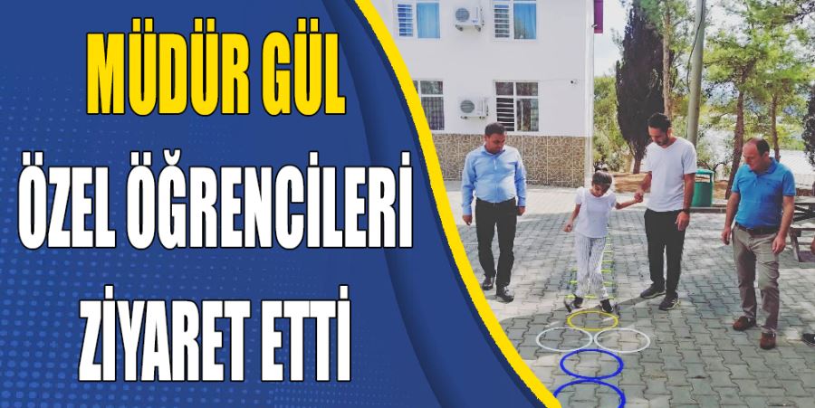 GÜL ÖZEL ÖRENCİLERLE BULUŞTU