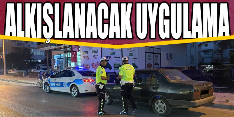 ALKIŞLANACAK UYGULAMA