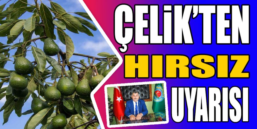 ÜRETİCİLERE HIRSIZ UYARISI