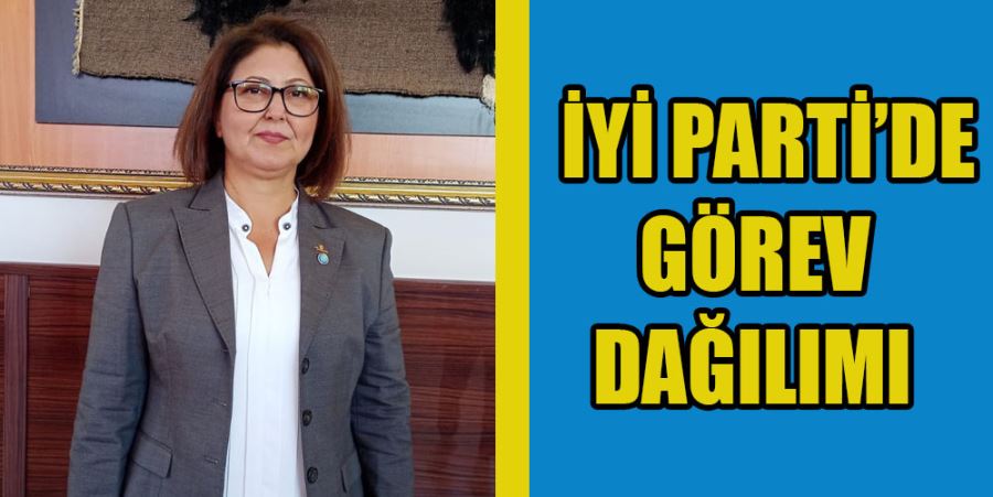 İYİ PARTİ’DE GÖREV DAĞILIMI 