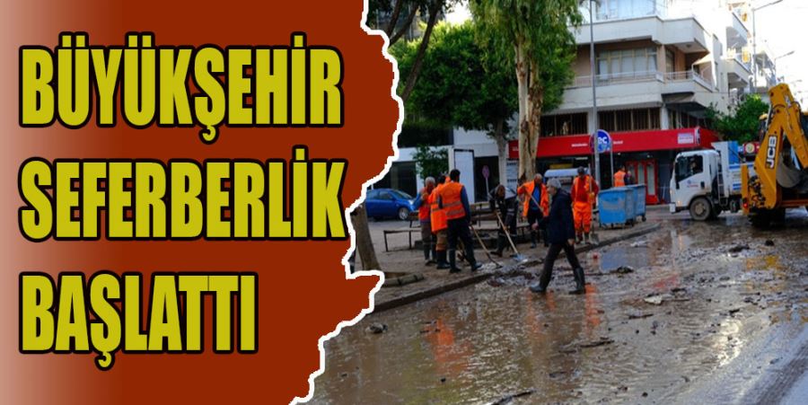 BÜYÜKŞEHİR KUMLUCA’DA SEFERBERLİK BAŞLATTI