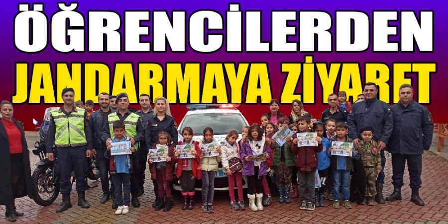 ÖĞRENCİLERDEN JANDARMAYA ZİYARET