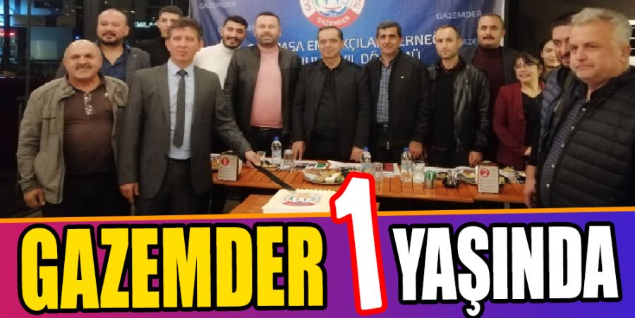 GAZEMDER 1 YAŞINDA