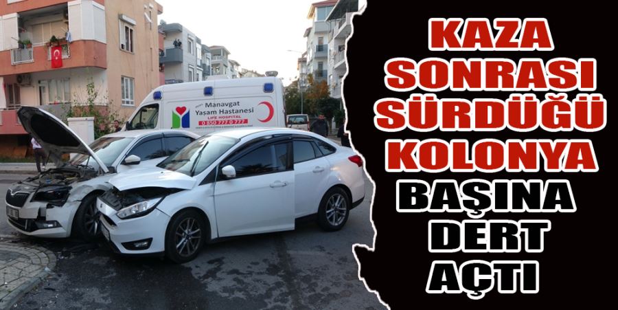 KAZA SONRASI SÜRDÜĞÜ KOLONYA BAŞINA DERT AÇTI