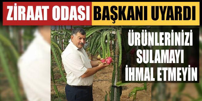 SICAK HAVAYA KARŞI SU UYARISI