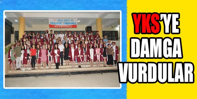 GAZİPAŞA FEN LİSESİ YKS’YE DAMGA VURDU