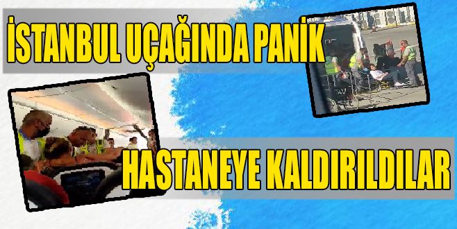 İKİ KADIN YOLCU UÇAKTA FENALAŞTI