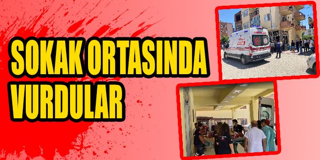 GAZİPAŞA’DA SOKAK ORTASINDA SİLAHLI SALDIRIYA UĞRADI