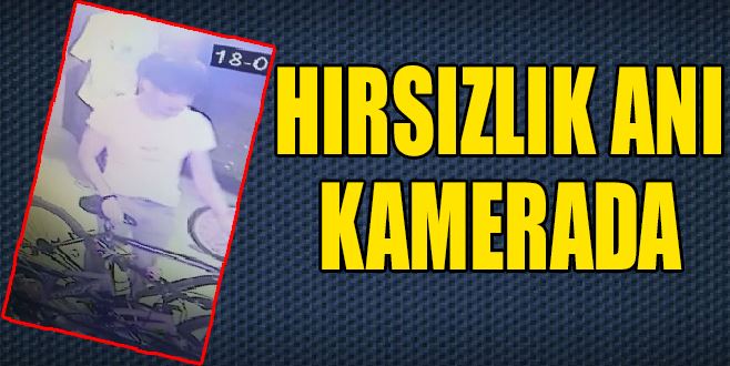 GAZİPAŞA’DA HIRSIZLIK ANI KAMERADA