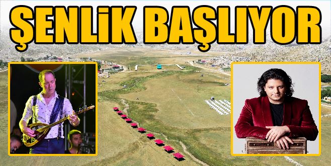 ŞENLİK BUGÜN BAŞLIYOR