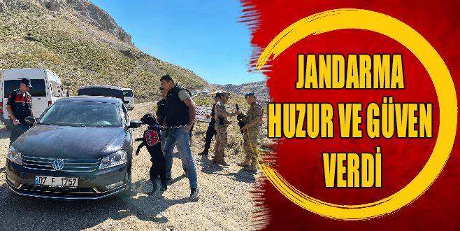 JANDARMA HUZUR VE GÜVEN VERDİ