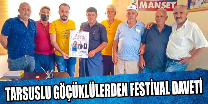 MERSİNLİ GÖÇÜKLÜLERDEN ŞENLİK DAVETİ