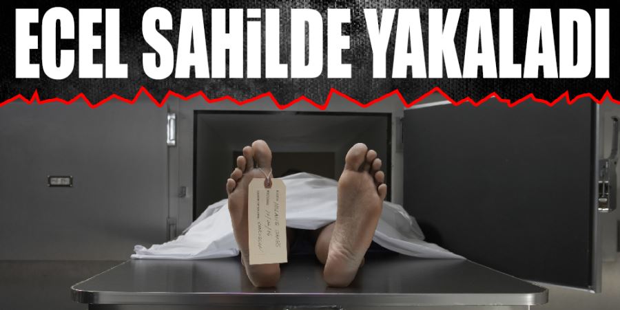 ECEL SAHİLDE YAKALADI