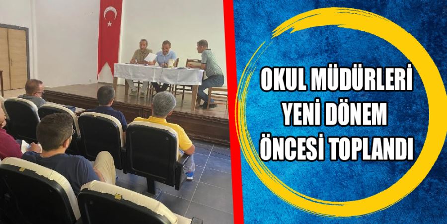 YENİ DÖNEM ÖNCESİ TOPLANTI