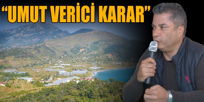 “YARGIDAN UMUT VERİCİ ADIM…”