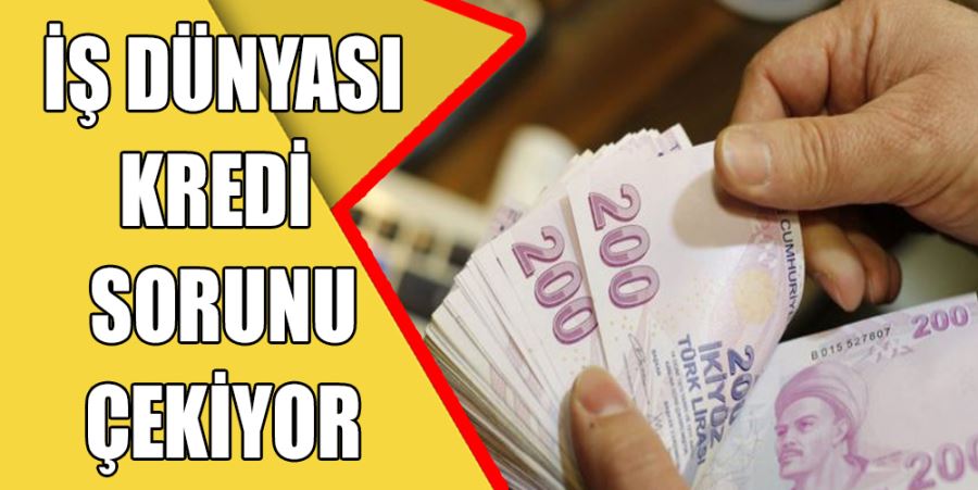 İŞ DÜNYASINDA KREDİ SORUNU