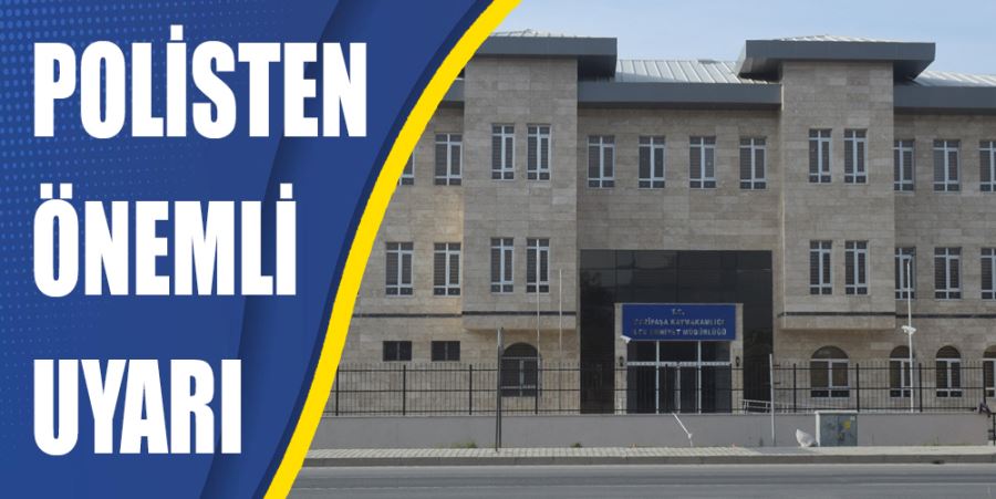 EMNİYETTEN DOLANDIRICI UYARISI