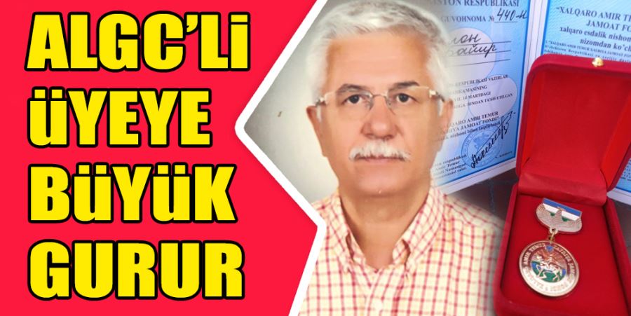 ALGC ÜYESİNE BÜYÜK GURUR