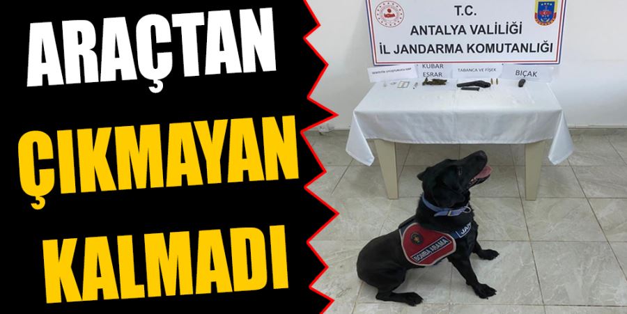 ARAÇTAN ÇIKMAYAN KALMADI