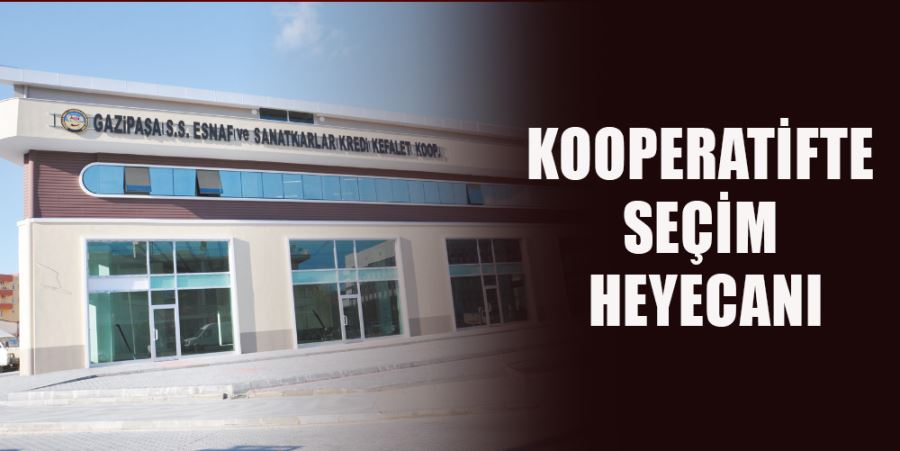 KOOPERATİFTE SEÇİM HEYECANI