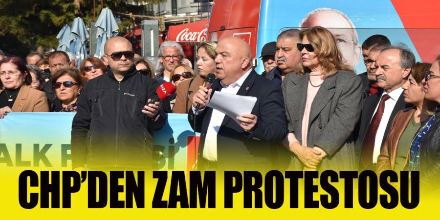 CHP’DEN ZAM PROTESTOSU