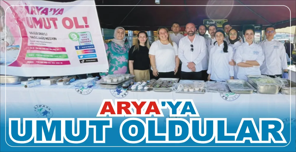 ARYA’YA UMUT OLDULAR