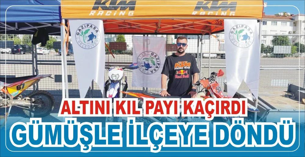 ALTINI KIL PAYI KAÇIRDI GÜMÜŞLE İLÇEYE DÖNDÜ