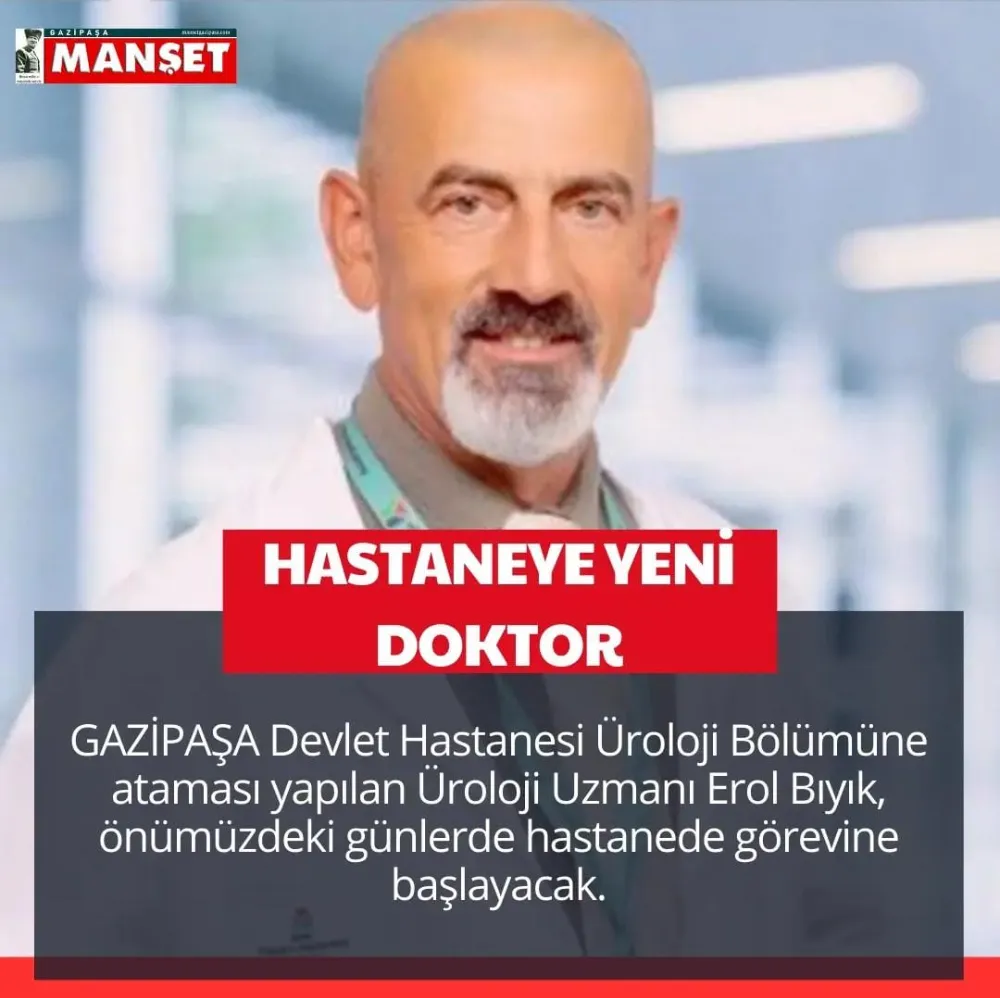 HASTANEYE YENİ DOKTOR