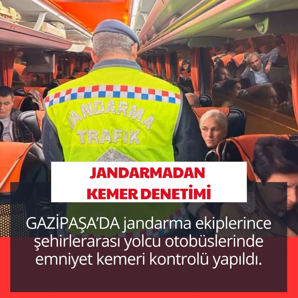 JANDARMADAN KEMER DENETİMİ