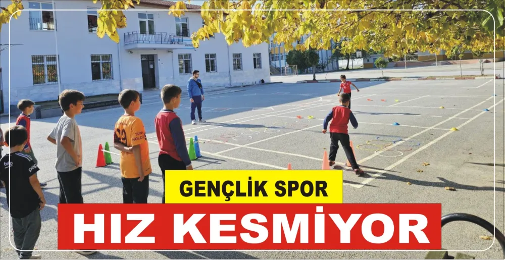 GENÇLİK SPOR HIZ KESMİYOR