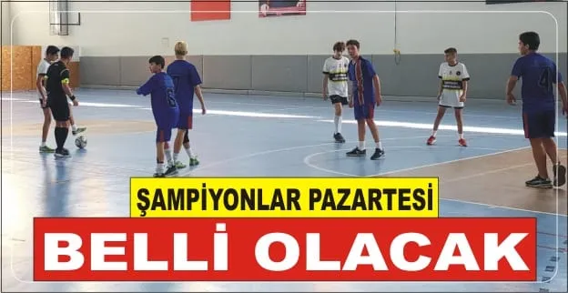 ŞAMPİYONLAR PAZARTESİ BELLİ OLACAK