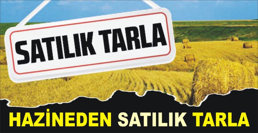 HAZİNEDEN SATILIK TARLA