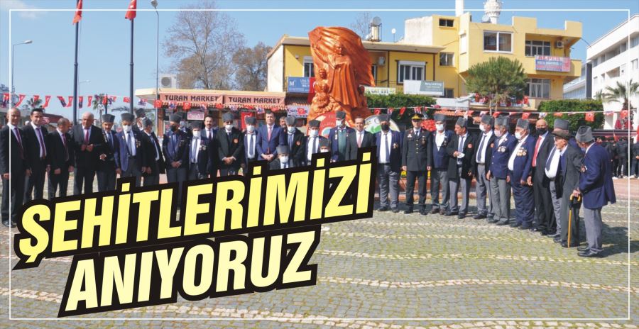 ŞEHİTLERİMİZİ ANIYORUZ