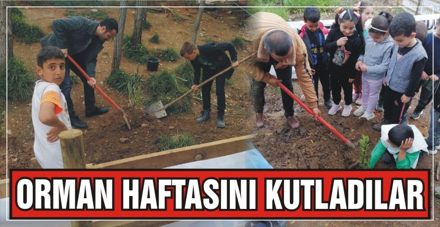 ORMAN HAFTASINI KUTLADILAR