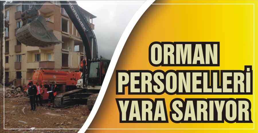 ORMAN PERSONELLERİ YARA SARIYOR