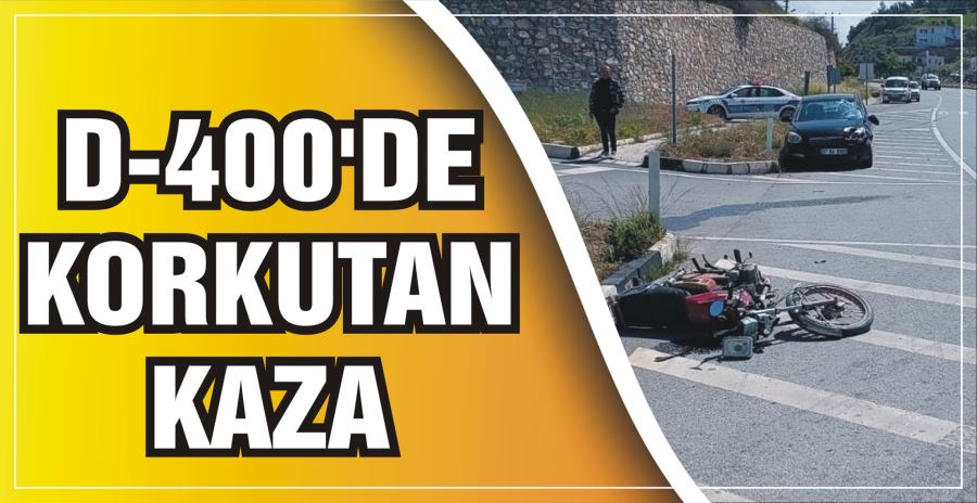 D-400’DE KORKUTAN KAZA