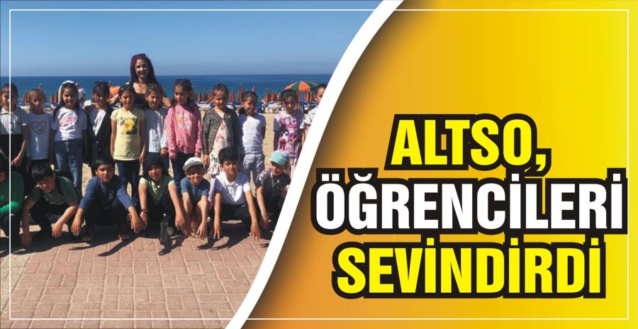 ALTSO, ÖĞRENCİLERİ SEVİNDİRDİ