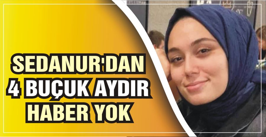 SEDANUR’DAN 4 BUÇUK AYDIR HABER YOK