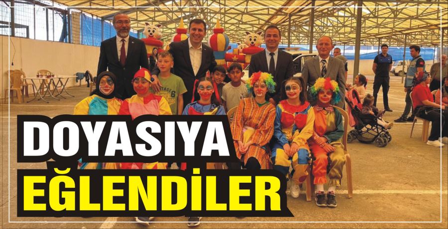 DOYASIYA EĞLENDİLER