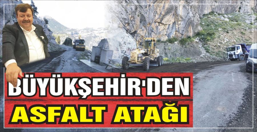 Büyükşehir’den asfalt atağı