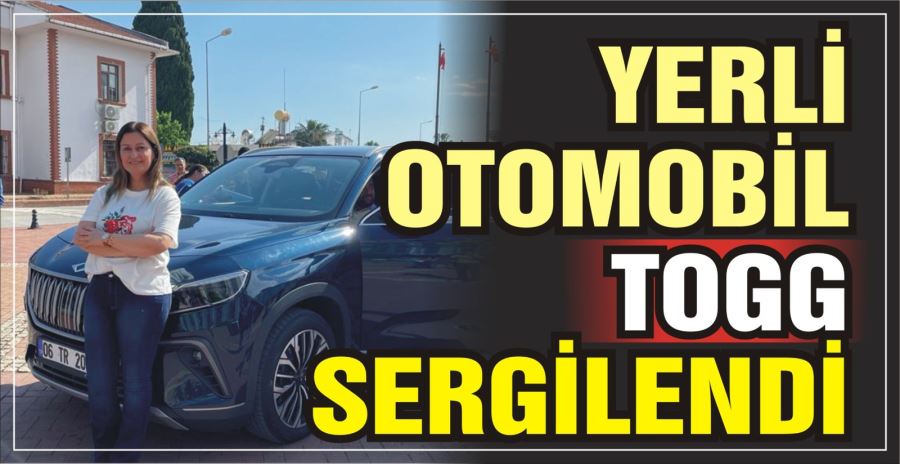 YERLİ OTOMOBİL TOGG SERGİLENDİ