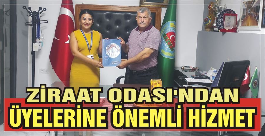 GAZİPAŞA ZİRAAT ODASI’NDAN  ÜYELERİNE ÖNEMLİ HİZMET