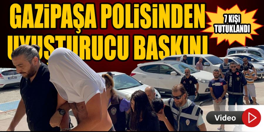 POLİSTEN UYUŞTURUCU OPERASYONU